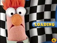 une photo d'Ã©cran de Muppet RaceMania sur Sony Playstation